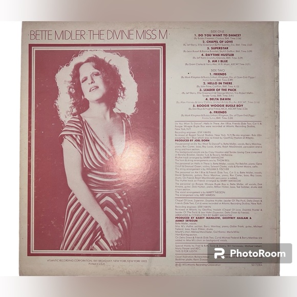 Bette Midler – The Divine Miss M & Bette Midler Records Albums Play Perfectly - Picture 5 of 7